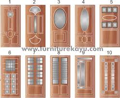 Dapat dilihat, meski dengan desain sederhana, model pintu rumah di atas juga tetap dapat tampil maksimal lewat kombinasi material kaca bening yang tepat. Inspirasi 40 Daun Pintu Terbaru 2019