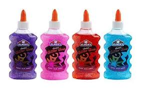 Elmer S Liquid Glitter Glue Washable Assorted Colors 6 Ounces Each 4 Count Slime Elmers Slime Ingredients Glitter Glue Slime No Glue
