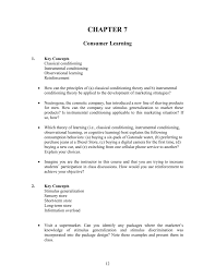 Cosnumer Learning