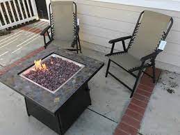 Hampton Bay 50 000 Btu 30 In Cross Ridge Outdoor Gas Fire Pit Table Patio Heater G Ftb51057b At The Home De Gas Fire Pits Outdoor Outdoor Fire Pit Gas Firepit