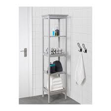 Hemnes Shelf Unit Black Brown Stain 16 1 2x67 3 4 Ikea Diy Bathroom Storage Shelf Unit Ikea Hemnes