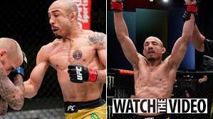 UFC star Jose Aldo forced to explain disappearing tattoo which left fans  confused 24-hours between his fight | The Irish Sun