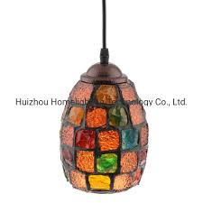 Feel whether these hanging moroccan lamps are fit for your home style. China Jlc 9078 Multicolour Turkish Moroccan Mosaic Style Hanging Light Lamp China Mosaic Pendant Lamp Glass Pendant Lamp