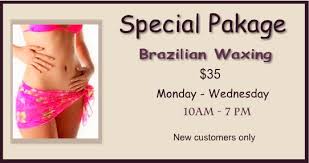 I have dark brown, curly hair and it is the same in my pubic region. Bikini Wax Near Me Salon