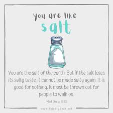 What Happens When The Salt Of The Earth Loses Its Saltiness | Voice