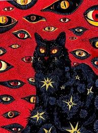 Peepeeprincess Art Psychedelic Art Cat Art