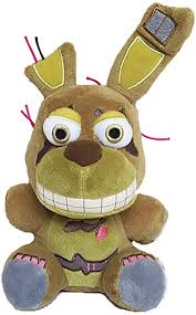 If you haven't, go watch them! Amazon Com Fnaf Plush Five Nights At Freddy S Nightmare Springtrap Funtime Freddy Chica Mangle Foxy Bonnie Plush Keychain Pendant Toy Brown Clothing