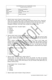 Adapun ppt bahasa indonesia kelas 9 semester 2 materi teks cerpen revisi yang admin bagikan ini khusus buat bapak dan ibu guru yang membawakan mata. Pdf Contoh Soal Bahasa Indonesia Kelas Xi Kurikulum 2013 Cerpen Syonia Hidayah Arifin Academia Edu