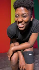 Dynamic Dance Routine with Vibrant Background