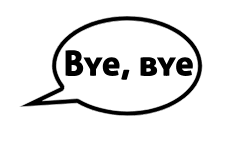 Resultado de imagen de bye bye