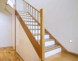 What Kind Of Paint Do You Use On Interior Stairs Hunker Wooden Staircase Design Staircase Design Stairs