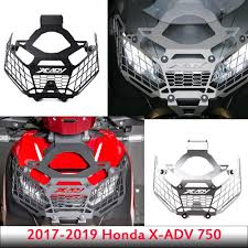 Xadv 750 Front Upper Headlight Mesh Grille Grill Guard Head Lamp Protector Cover For Honda X Adv 750 Xadv 750 2017 2019 17 18 Grill Guard Honda Headlamp
