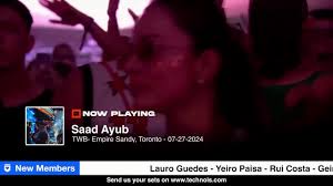 #MelodicTechno Saad Ayub @ TWB- Empire Sandy, Toronto