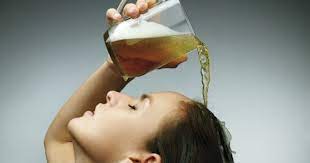 These nutrients may impact your overall health and hair health. Can Beer Lighten Hair How To Wash Your Hair With Beer