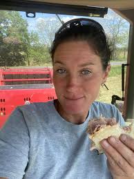 Sunday Morning Service" Church before church, the animals have to be fed,  then you give them a little hay, straw and a clean bed. Then you proceed to  take a shower and