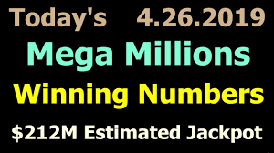 Now may statistically be the best time to play yahoo! Today Mega Millions Winning Numbers 26 April 2019 Friday Tonight Mega Millions Drawing 4 26 2019 Youtube