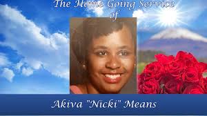 The Home Going Service of Akiva "Nicki" Means