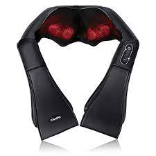 naipo shiatsu back and neck massager with heat deep kneading massage for neck back shoulder foot and legs neck massage neck and back massager back massager