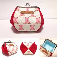 ネットプリント型紙再配信中です 4枚はぎタイプ 底わタイプ 7日まで がま口 ハンドメイド がま口 財布の型紙