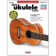 These fun ukulele songs are easy to play with just a few basic chords. Proline Play Ukulele Today Beginner S Pack Book Audio Video Online Target