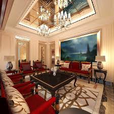 Material yang digunakan pada ruang tamu berdesain victoria, diantaranya adalah keramik berukuran besar, marmer dan juga kayu serta batu granit. 8 Desain Interior Ruang Tamu Mewah Untuk Rumah Klasik Arsitag