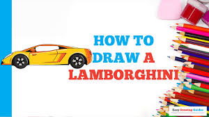 It took me about 25 hours to draw. Easy Drawing Guides On Twitter How To Draw A Lamborghini Easy To Draw Art Project For Kids See The Full Drawing Tutorial On Https T Co R71hdvc7e3 Lamborghini Howtodraw Drawingideas Https T Co 1t4ed34x6b
