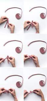 Diy No Sew Baby Bow From Bias Tape In 2 Minutes Say Yes