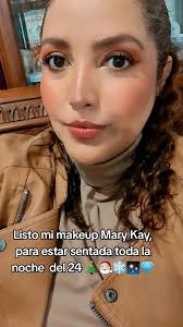 Listo mi makeup Mary Kay, para estar sentada toda la noche del 24 🎄❄...