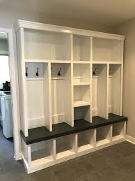 Mudroom Entryway Bench Shoe Storage Organization Mudroom Hall Tree Coat Rack Shoe Storage Entryway Bench With Storage Eingangsbereich Schuhablage Sitztruhe Diy Schliessfach
