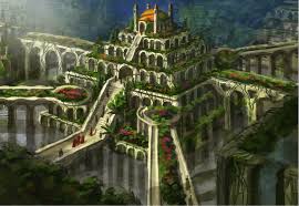 Hanging Gardens Of Babylon Die Hangenden Garten Der Konigin Semiramis In Babylon Pinterest Fantasy Landscape Landscaping And Fantasy City