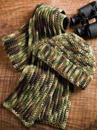 Crochet and knit items that are customizable. Loving Me Some Camo Scarf Crochet Pattern Crochet Mens Hat Crochet Men