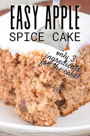 Easy Apple Spice Cake Recipe In 2020 Apple Spice Cake Easiest Apples Spiced Apples