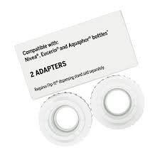 Flip-It Bottle Emptying Kit, Nivea®, Eucerin® and Aquaphor® Adapters.