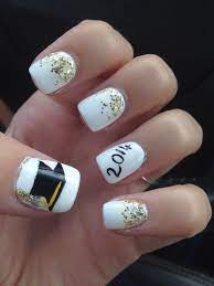 Moreover these ideas are really fresh original and not collective farm. Graduation Nails Graduation Nail Designs Graduation Nail Art Graduation Nails