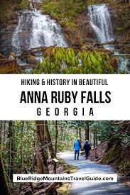 The anna ruby falls trail is designated a. How To Get To Anna Ruby Falls Near Helen Ga