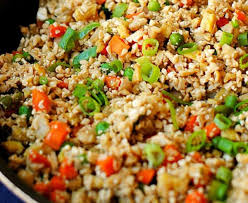 Recette Riz Frit De Chou Fleur Fried Rice Cauliflower Vegetable Vegetable Fried Rice