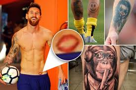 I have decided to draw him doing his celebration instead. The 20 Most Unusual Footballer Tattoos Megaicon Magazine
