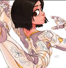 Disappointed rn. An artist who I wont name did this BEAUTIFUL art of  Alita, saying they loved the movies designs. Their art was trashed by  Twitter Alita stans saying they were a 