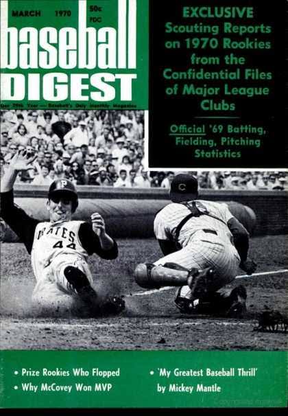 Baseball Digest Covers #150-199