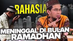 Maybe you would like to learn more about one of these? Jika Ingin Meninggal Di Bulan Ramadhan Kerjakan Amalan Ini Ustadz Adi Hidayat Lc Ma Youtube