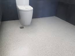Even with good care and cleaning, without any type of refinishing, tubs, showers and sinks lose their shine, looking dull and lusterless. Bathroom Floor Epoxy Perth Designer Resin Flooring