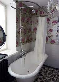 Pin By Shaun Busbridge On Flat Freestanding Bathtub Shower Victorian Bathroom Freestanding Bath With Shower