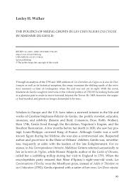 Ces actrices sont mes pr f r es: Pdf The Politics Of Seeing Ghosts In Les Chevaliers Du Cygne By Madame De Genlis