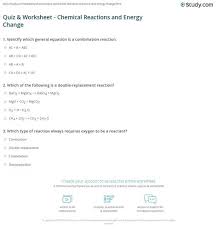 Pogil Activities For Highschool Chemistry Types Of Chemical Reactions Key Types Of Chemical Reactions Worksheet Answers Chemical Reactions Can Be Classified Into Different