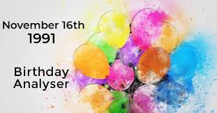 November 16 1991 Horoscope And Zodiac Sign Meanings