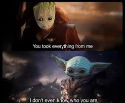 Baby Yoda Baby Groot Memes
