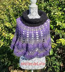 Couvre Epaules Poncho Avec Col Amovible Fait Main En Mohair Et Laine Pinterest Christmas Gifts Mothersday Gifts Pinterest Gift Ideas