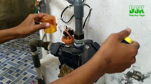 Otomatis pompa air / pressure switch otomatis sanyo san ei: Cara Praktis Mengubah Pompa Air Manual Menjadi Otomatis Youtube
