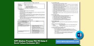 2013 akidah akhlak mi kelas 3 download. Rpp Silabus Promes Pai Mi Kelas 5 Revisi 2019 2020 Kurikulum 2013 Dokumen Berkas Edukasi