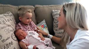 Big Brothers Meet Their Baby Sister For The First Time Introducing Baby To Siblings Ditl Sahm Youtube